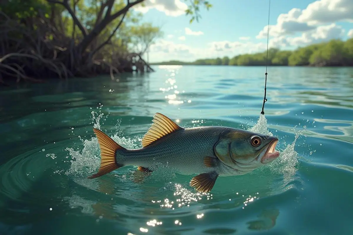 Arremesso preciso: Colocando a isca no lugar certo