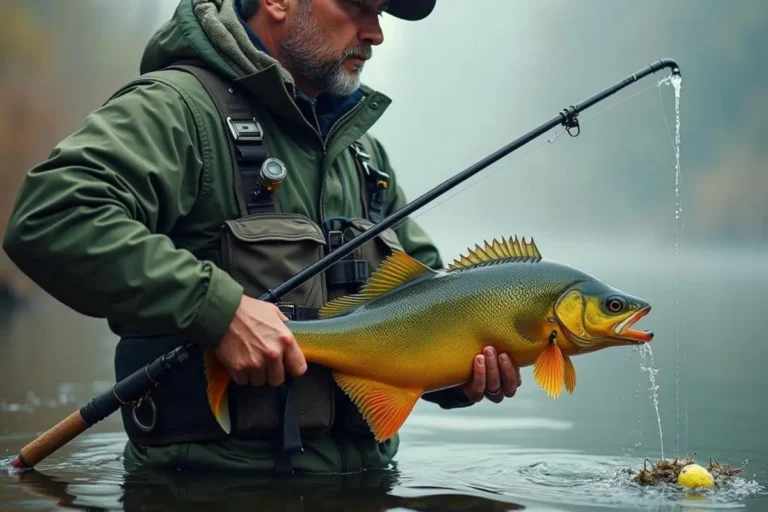 Pesca de tambaqui com isca de frutas