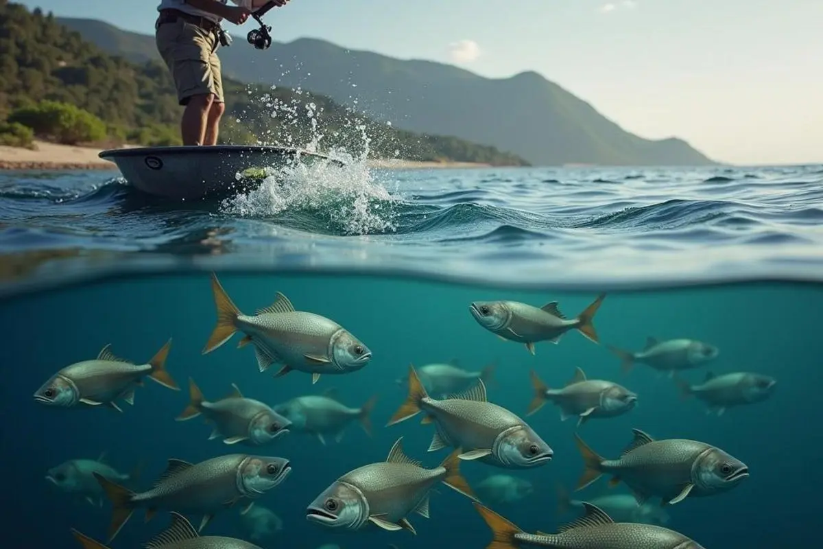 Ajustando as configurações da sonda para melhor visualização