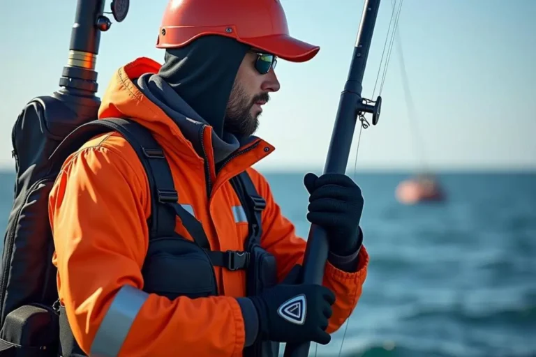 Equipamentos de segurança para pesca no mar