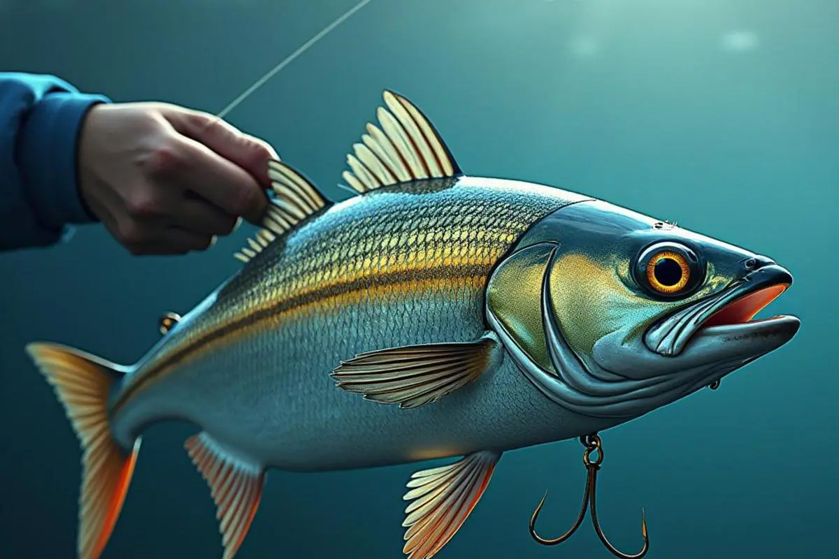 Linhas e líderes para pesca com iscas artificiais no mar