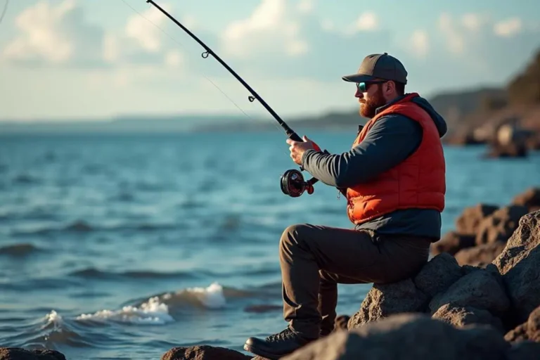 Melhor equipamento para pesca em costões rochosos