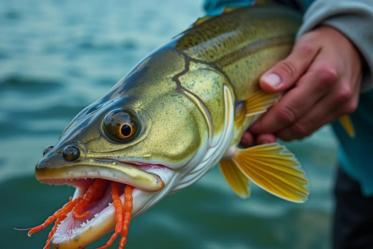 Pesca de Robalo com Camarão Vivo