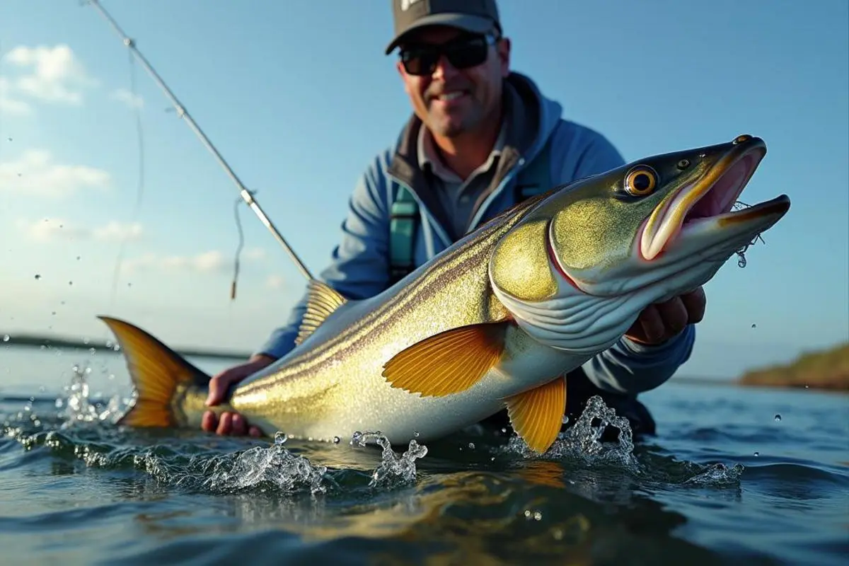 Pesca de Robalo com Sardinha