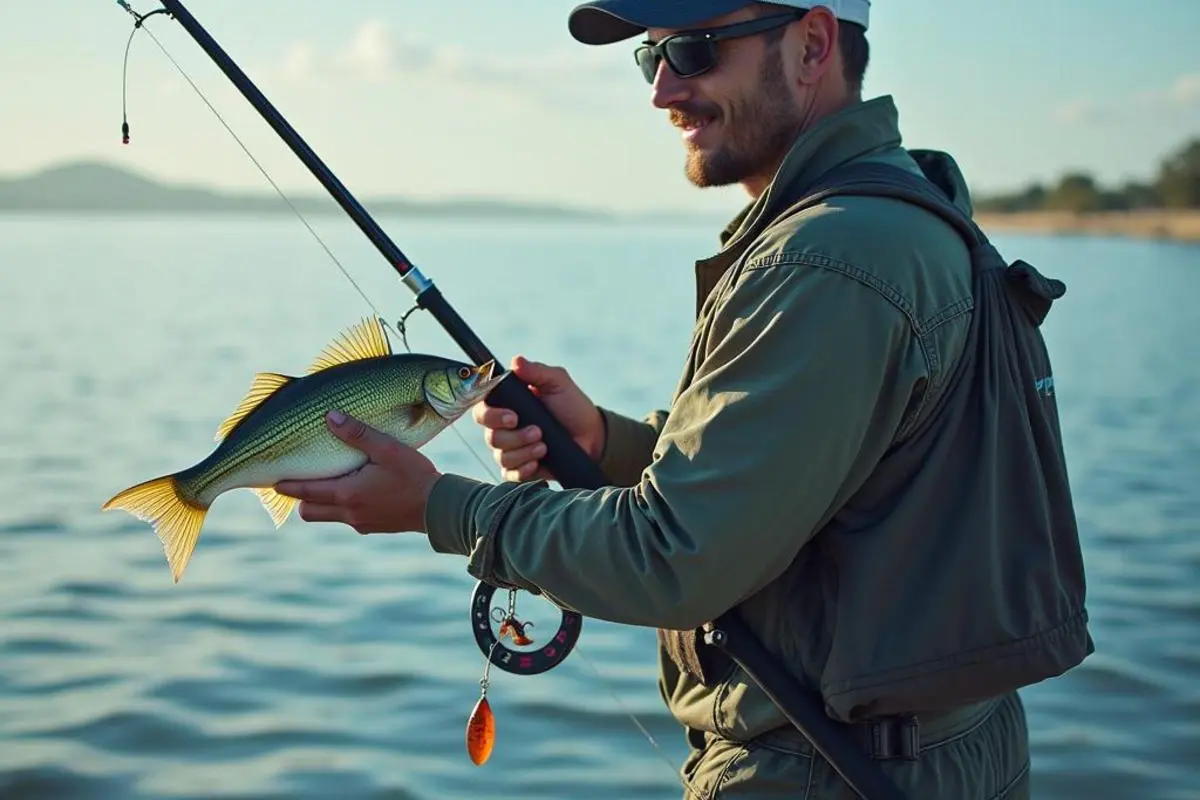 Técnicas de arremesso e recolhimento para pesca com iscas artificiais