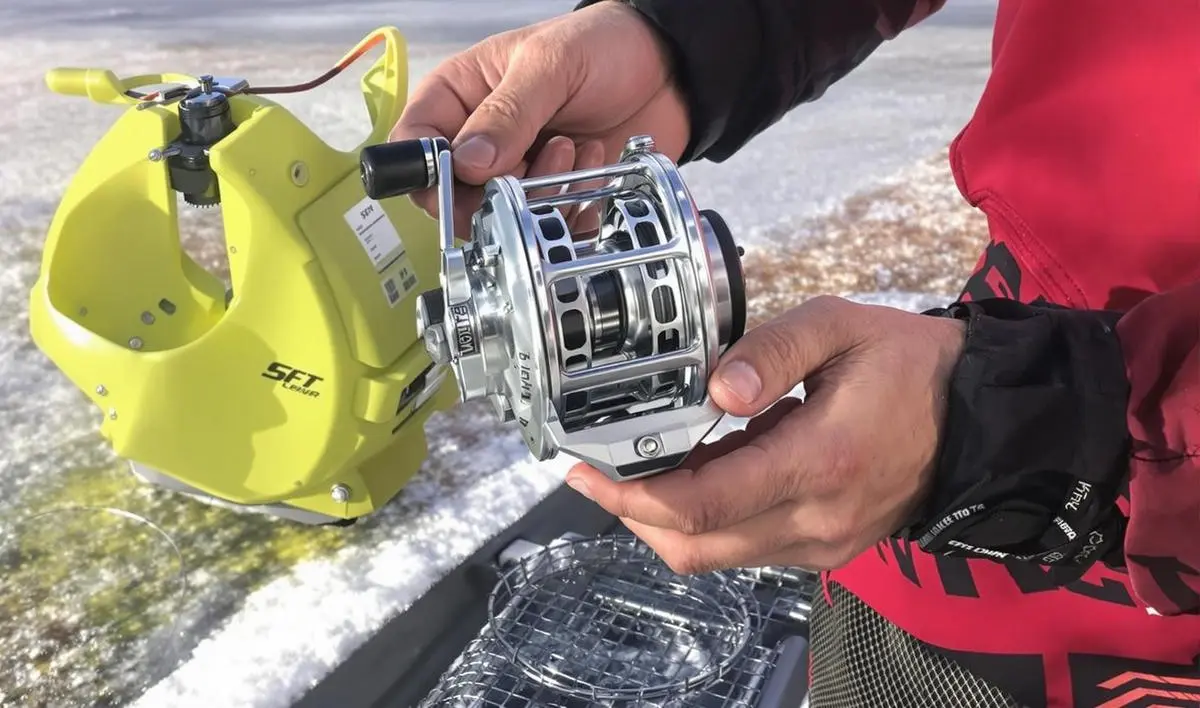 Carretilhas de Perfil Baixo: Opções Leves e Versáteis para a Pesca no Gelo