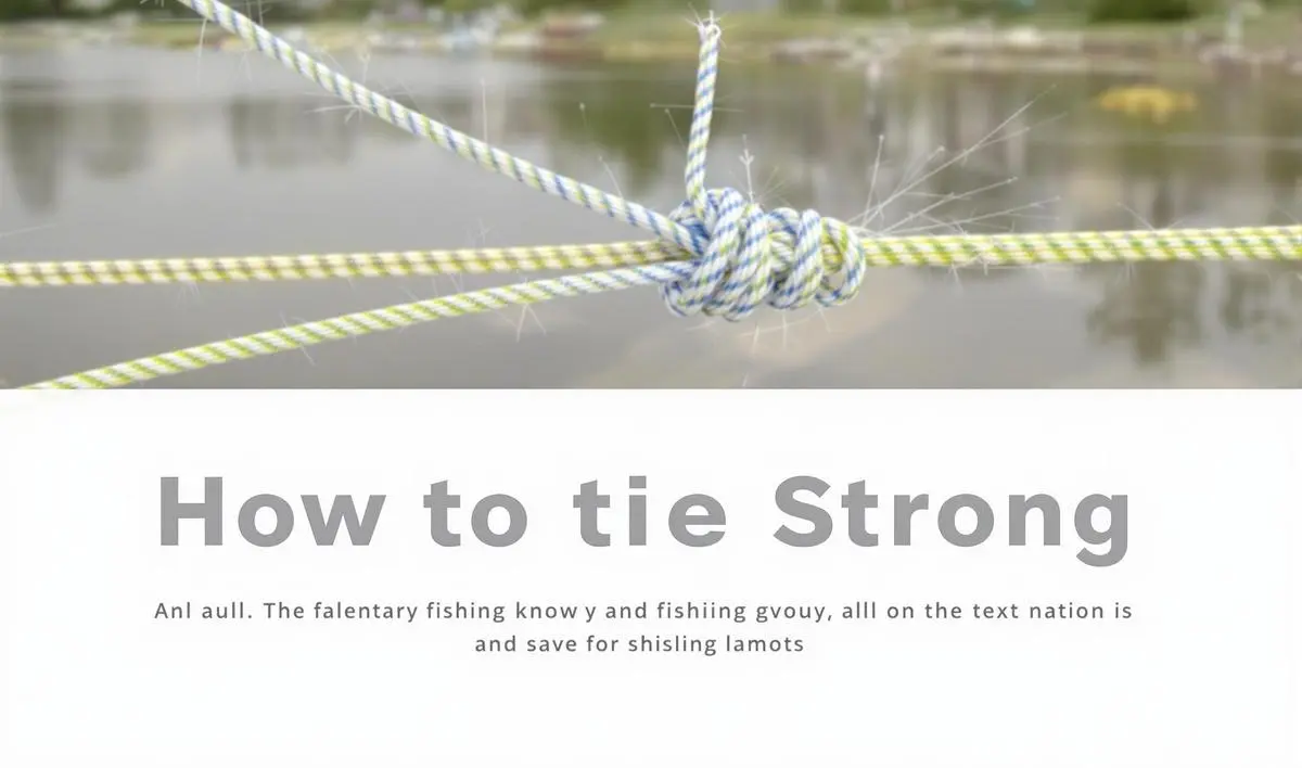 Como fazer nós de pesca resistentes