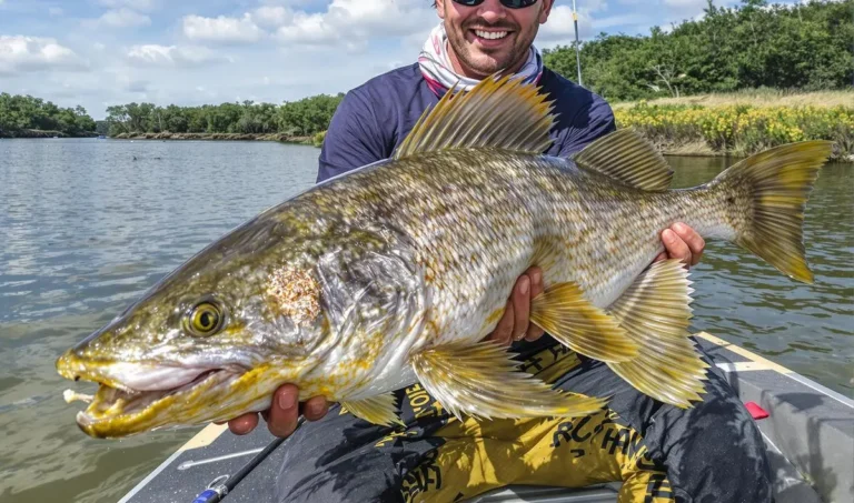 Pesca de pirarara com isca de carne