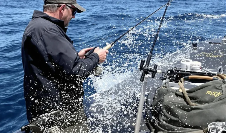 Pesca de tambaqui com vara telescópica em áreas de correnteza