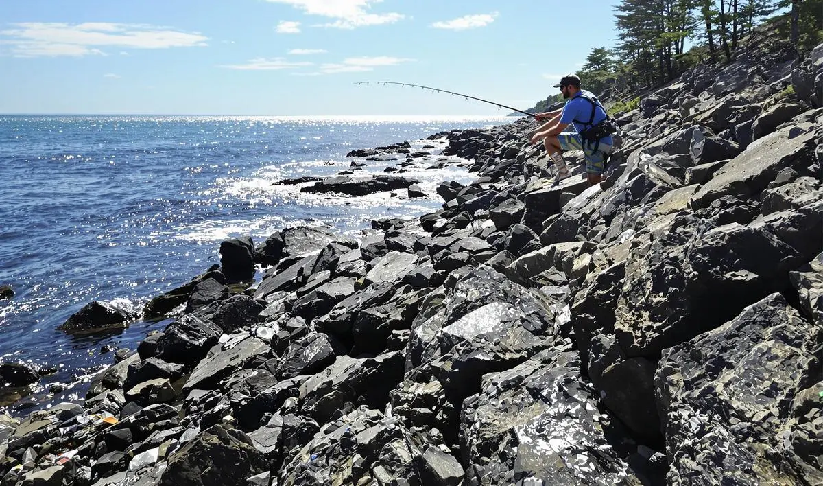 Segurança na Pesca em Locais Rochosos
