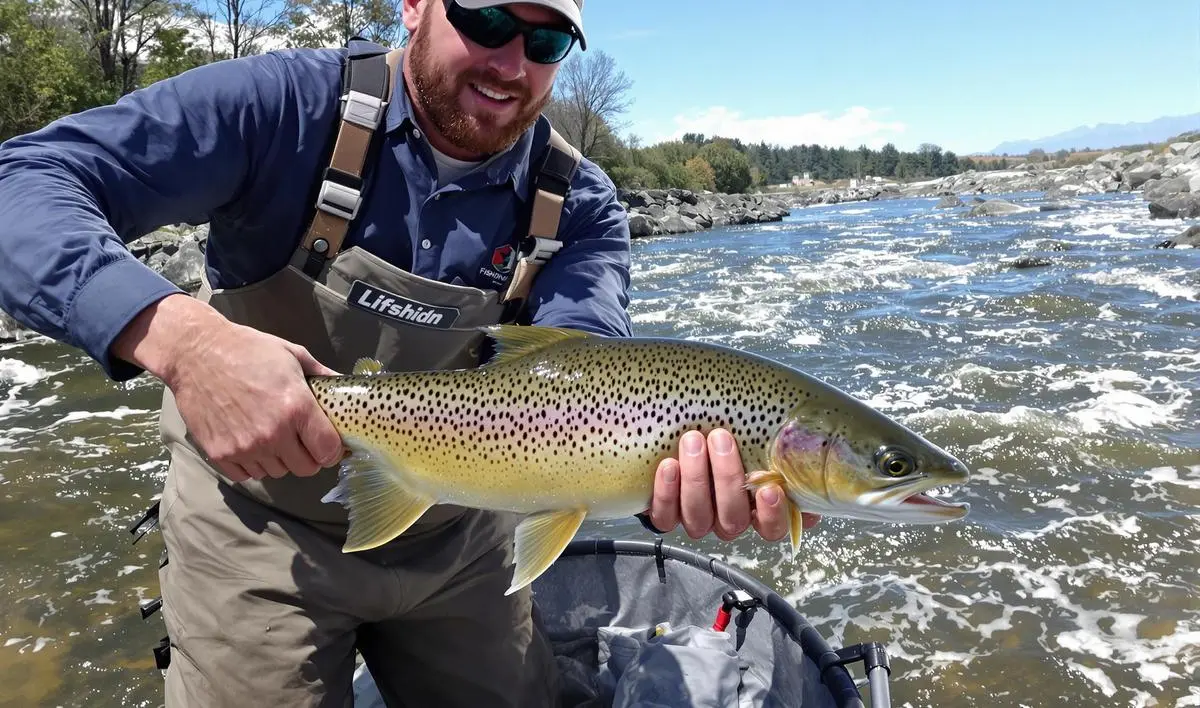 Técnicas de pesca em rios de correnteza rápida