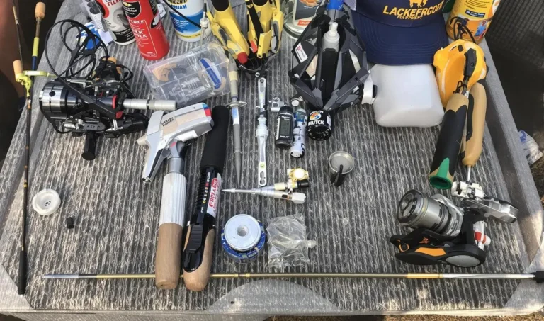 Como cuidar e armazenar o equipamento de pesca