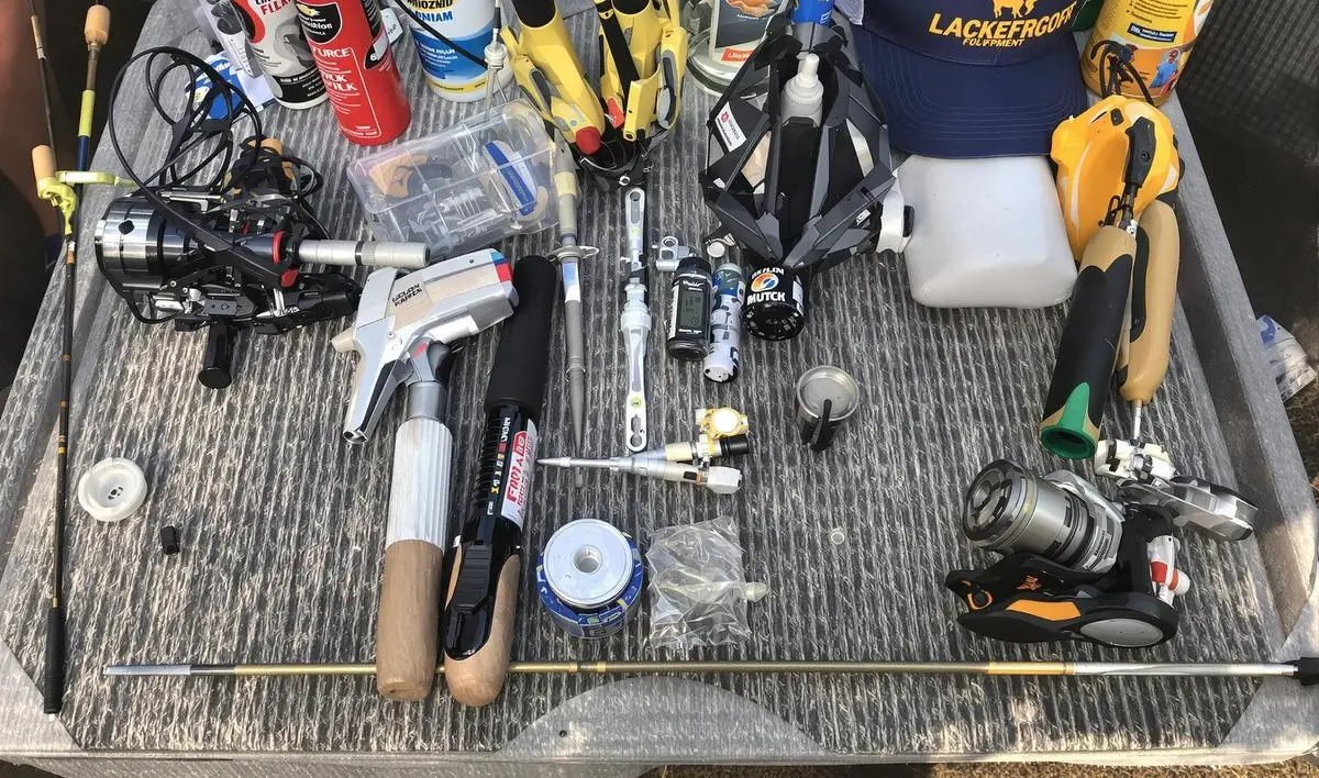 Como cuidar e armazenar o equipamento de pesca