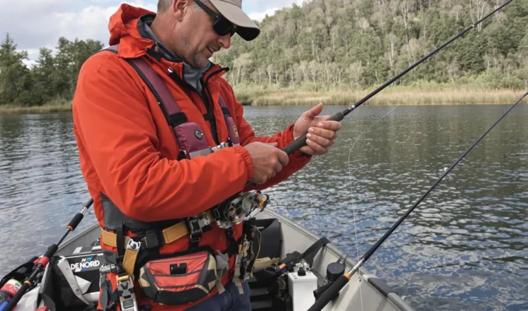 Técnicas de pesca com vara de mão