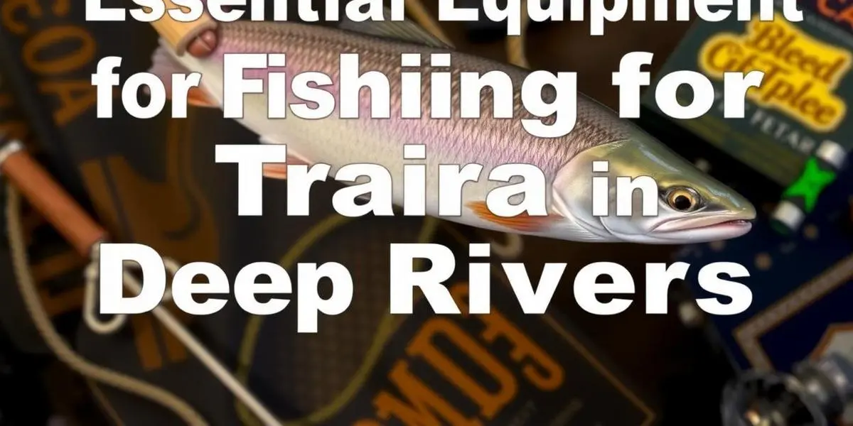 Equipamentos Essenciais para a Pesca de Traíra em Rios Profundos