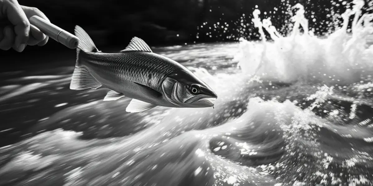 Pesca de robalo em rios com correnteza