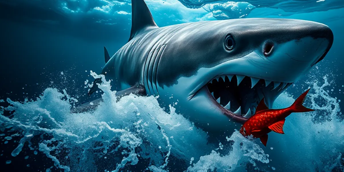 Pesca de tubarão com isca viva: desafios e cuidados