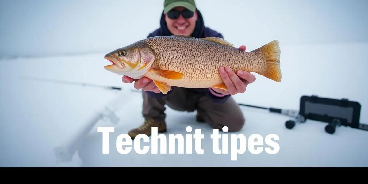 Técnicas de pesca no inverno