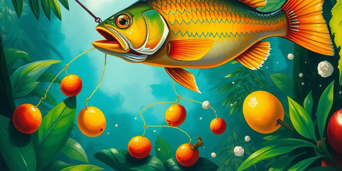 Como capturar piau com isca de frutas