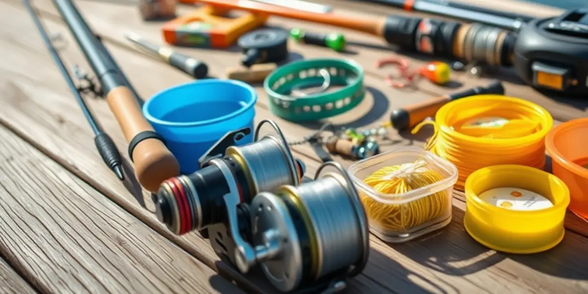 Equipamentos essenciais para pesca com vara rígida