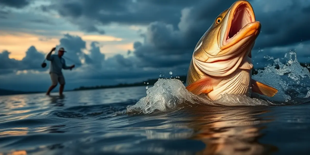 Técnicas de Arremesso e Trabalho da Isca para Pirarucu